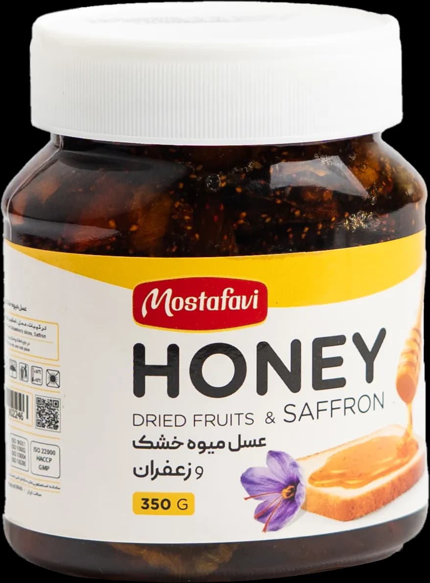 عسل میوه خشک 350 گرم — تصویر ۷