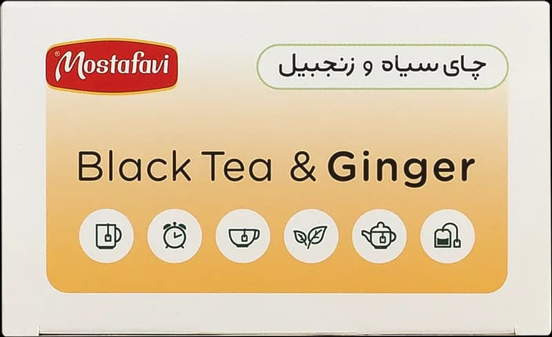 چای کلاسیک زنجبیلی 20 عددی — تصویر ۶