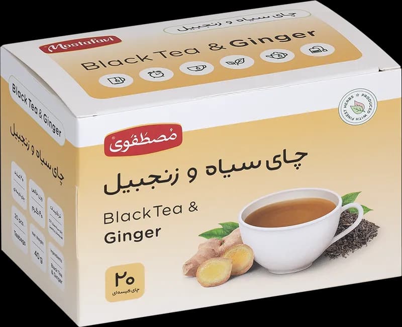 چای کلاسیک زنجبیلی 20 عددی — تصویر ۲