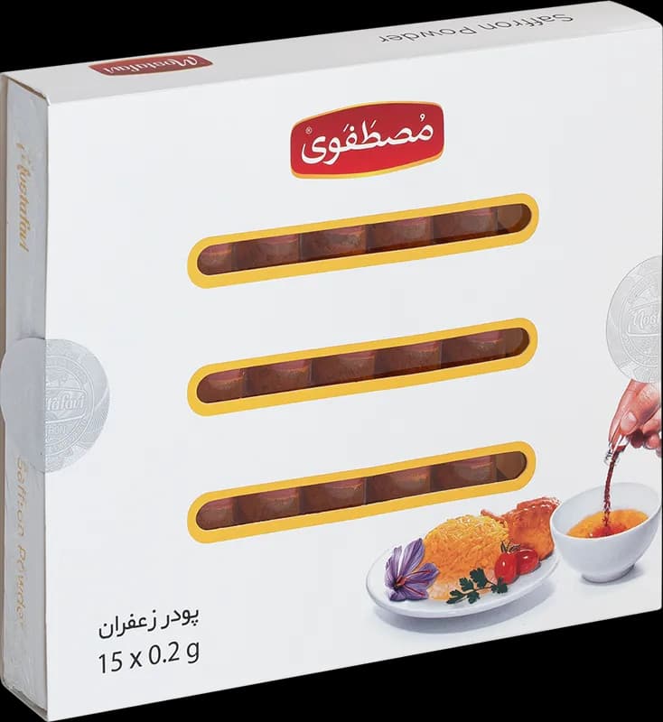 پودر زعفران 3 گرم — تصویر ۲