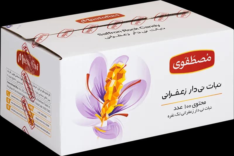نبات زعفرانی تک نفره 100 عددی — تصویر ۲