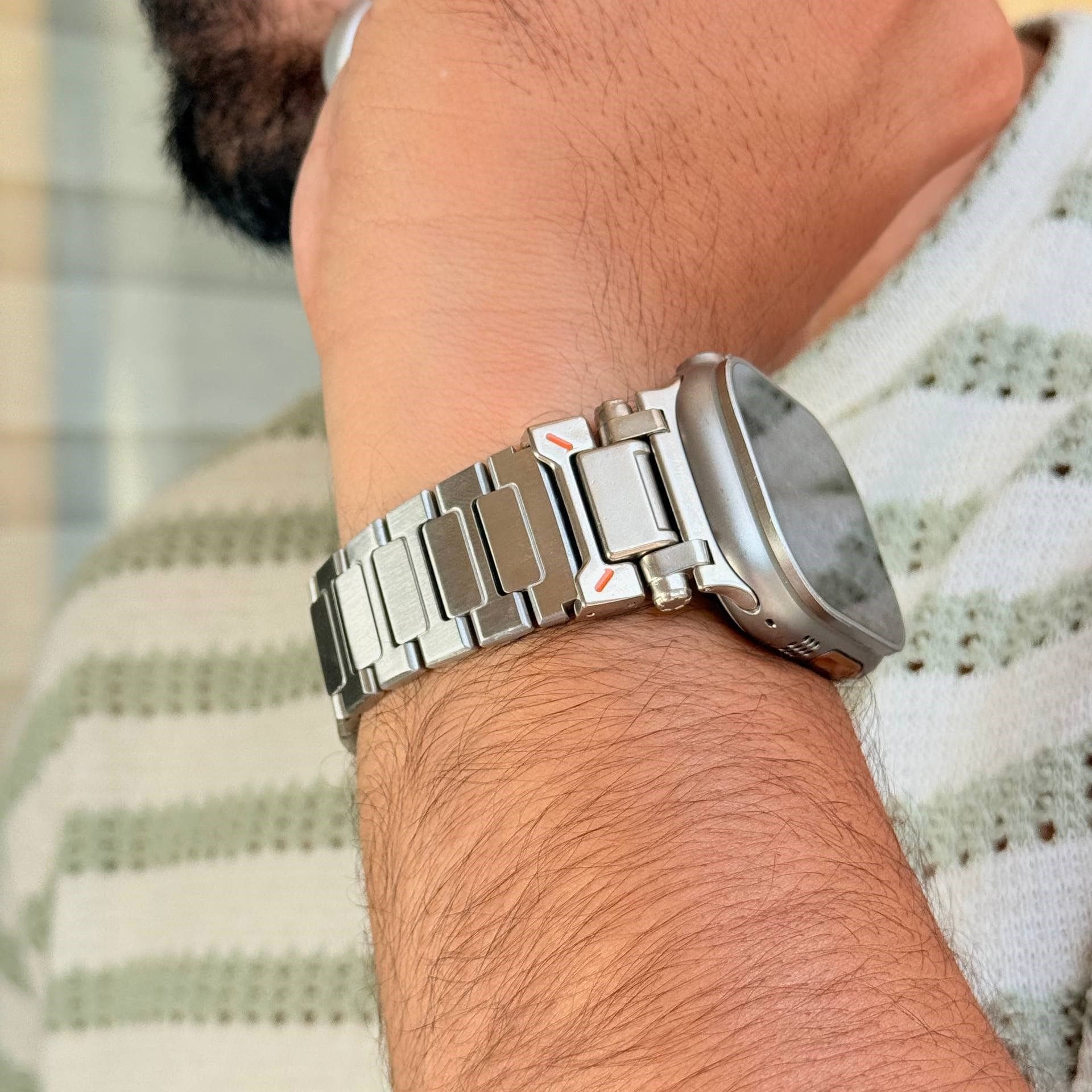 بند استیل اپل واچ Steel Link — تصویر ۷