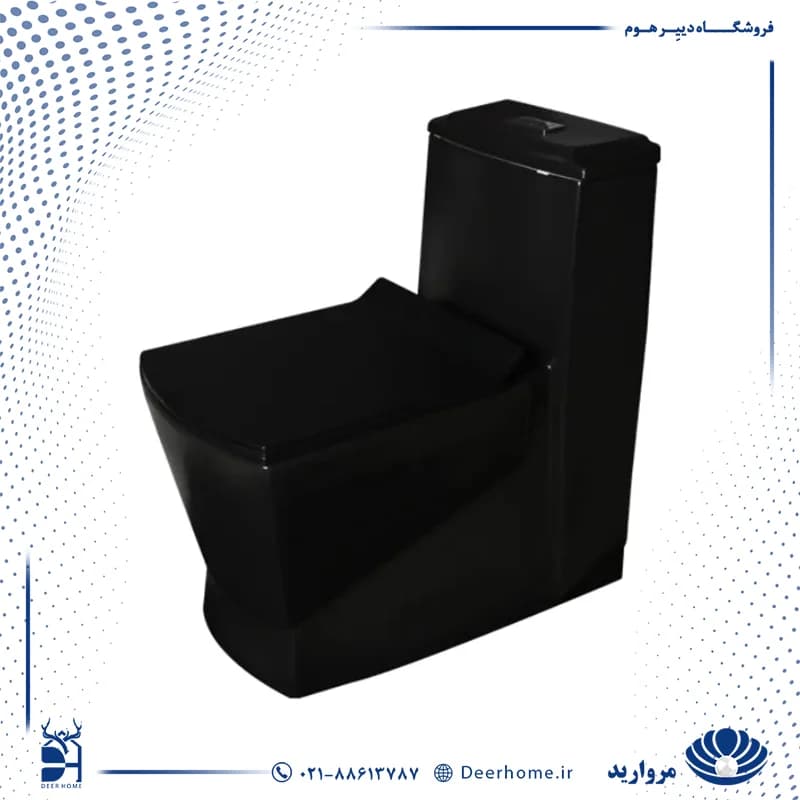 توالت فرنگی مروارید مدل مگا 69 — تصویر ۷
