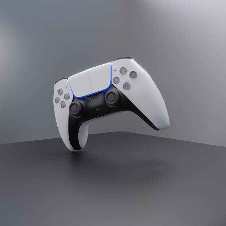 دسته بازی ps5 اصلی ref رنگ white
