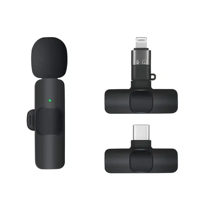 میکروفن یقهای بیسیم مدل K8 با الگوی قطبی Omnidirectional — تصویر ۳