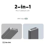 پاوربانک 45 وات TCH مدل Slim 2045 ظرفیت 20000 میلیآمپرساعت — تصویر ۷