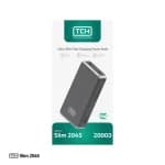 پاوربانک 45 وات TCH مدل Slim 2045 ظرفیت 20000 میلیآمپرساعت — تصویر ۸