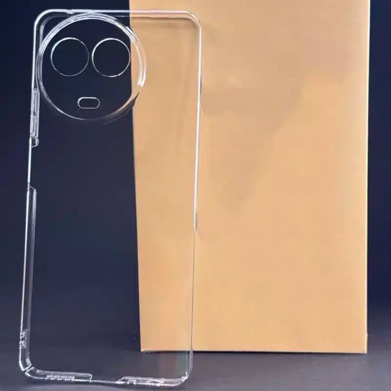 کاور شارک قاب مدل ژله ای شفاف مناسب برای گوشی موبایل ریلمی 11 5G — تصویر ۲