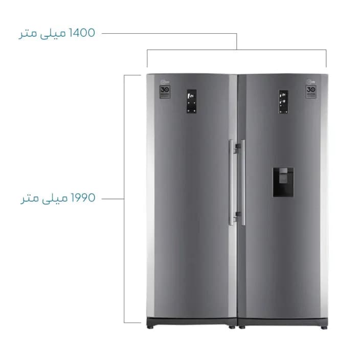 یخچال و فریزر دوقلو کلور مدل FNT-101 و RNT-101 سری 70 — تصویر ۳