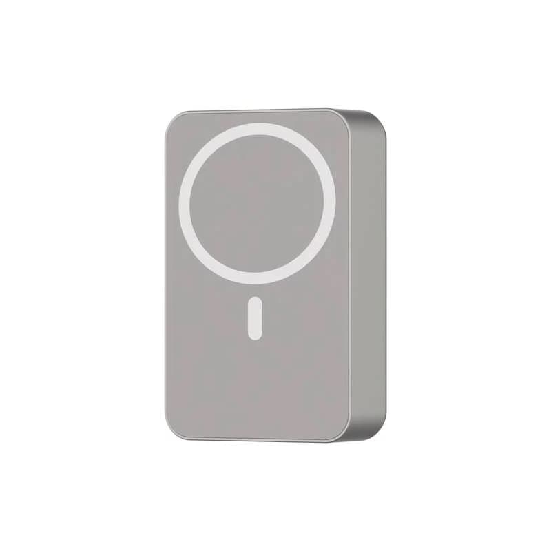 پاوربانک پاورولوژی ۲۰۰۰۰ میلیآمپر ۲۰/۱۵ وات مدل MagSafe (خاکستری)