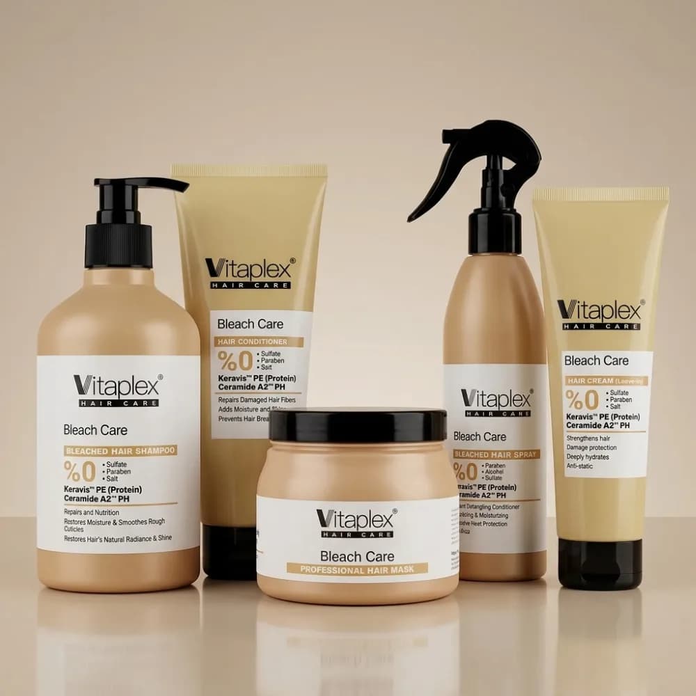 پکیج تخصصی احیا و ترمیم موهای دکلره شده ویتاپلکس (Vitaplex Bleach Care)