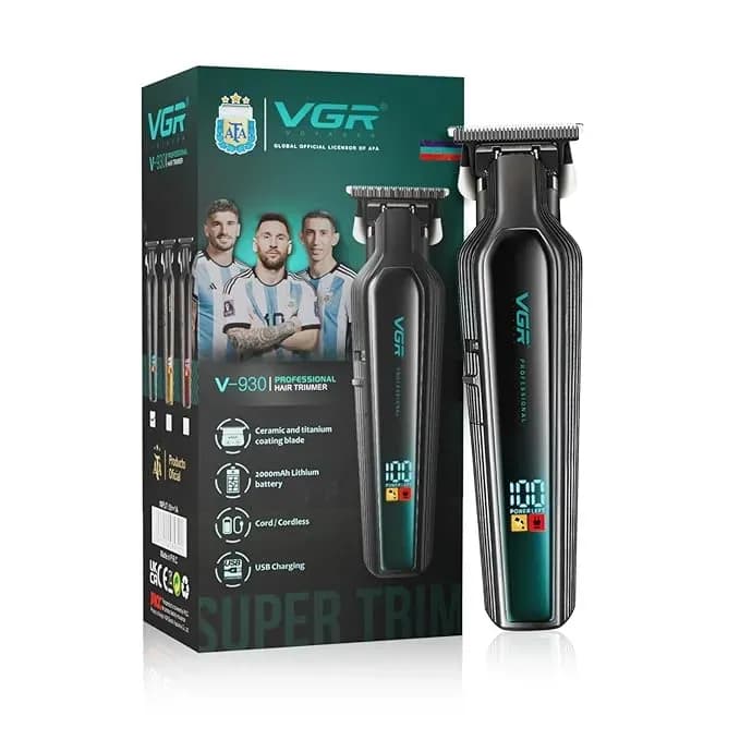 ماشین اصلاح موی سر و صورت شارژی وی جی آر مدل VGR V-930 — تصویر ۵