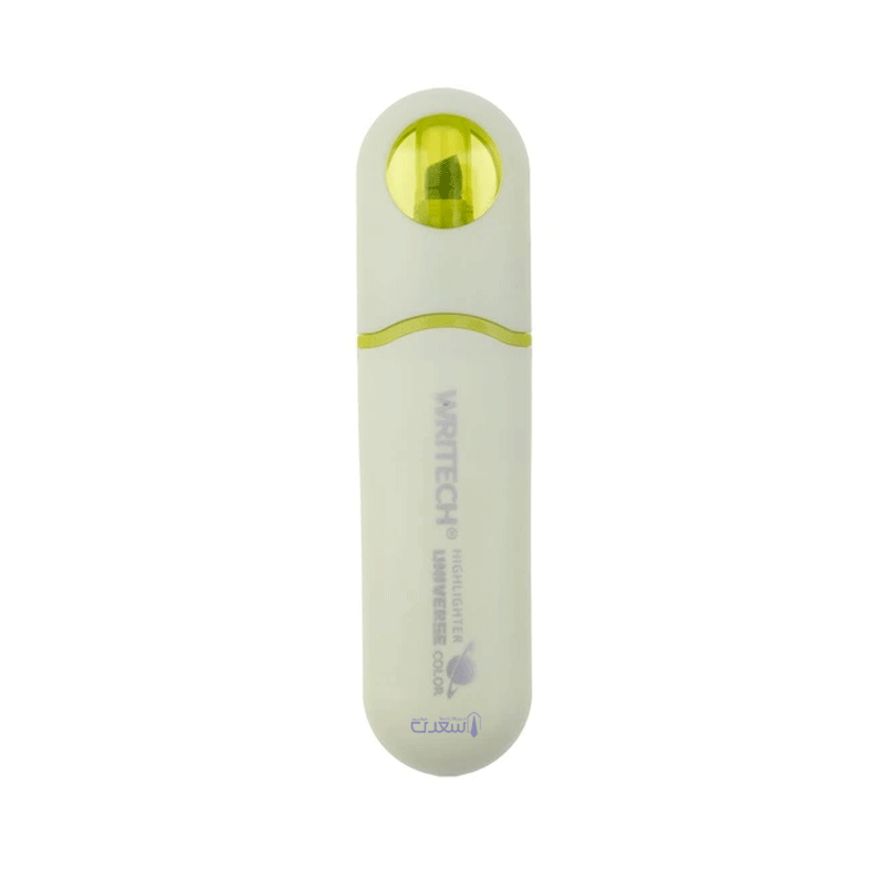 هایلایتر (علامتگذار) سبز لیمویی طرح فضانورد رایتک WRITECH کد 8154