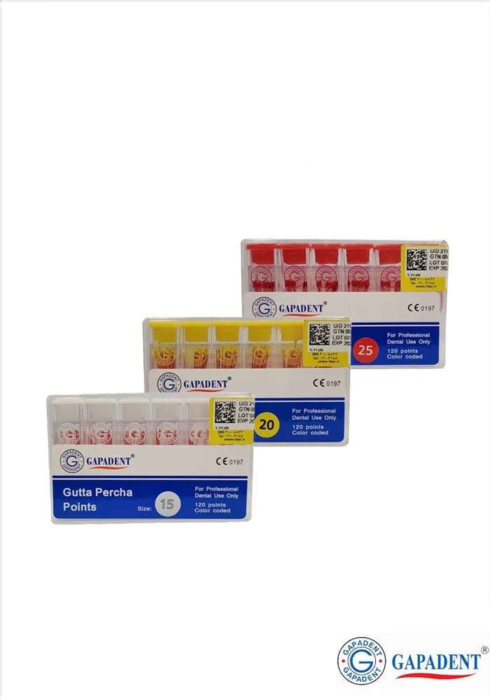 گوتا پرکا 2%ویالی گاپادنت GapaDent Gutta Percha-Vial pack