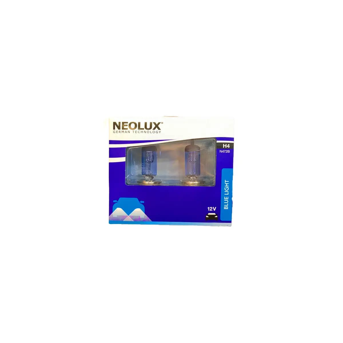 لامپ h4 سه خار 55w یخی نئولوکس — تصویر ۲