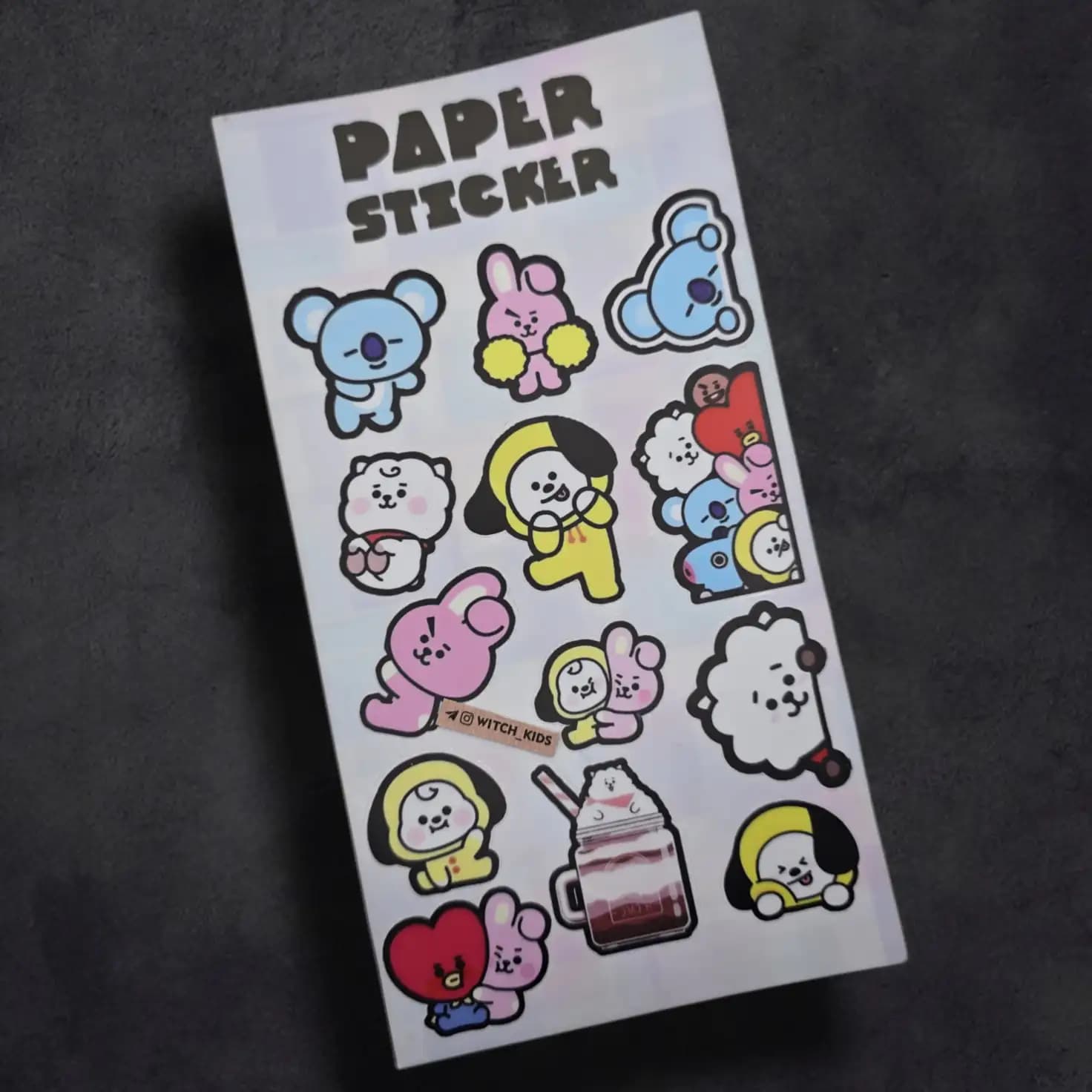 پک استیکر بی تی اس | BTS – BT21