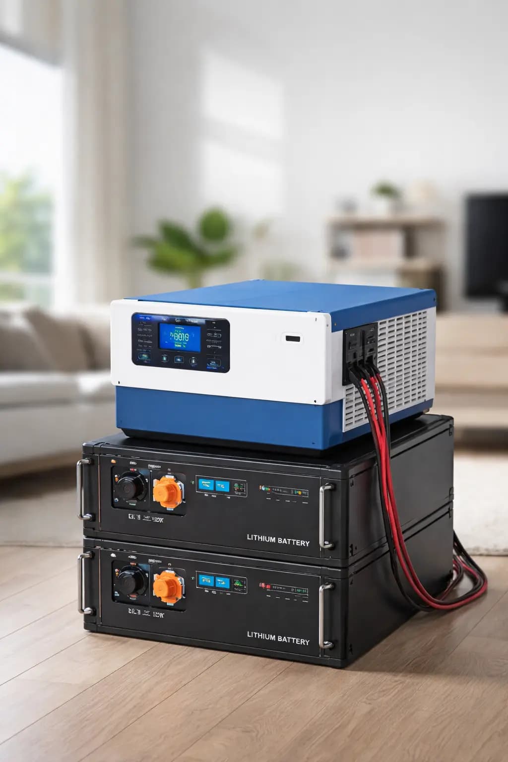 پک برق اضطراری 5 کیلووات آلفا پاور | اینورتر 6KW + باتری 5kWh