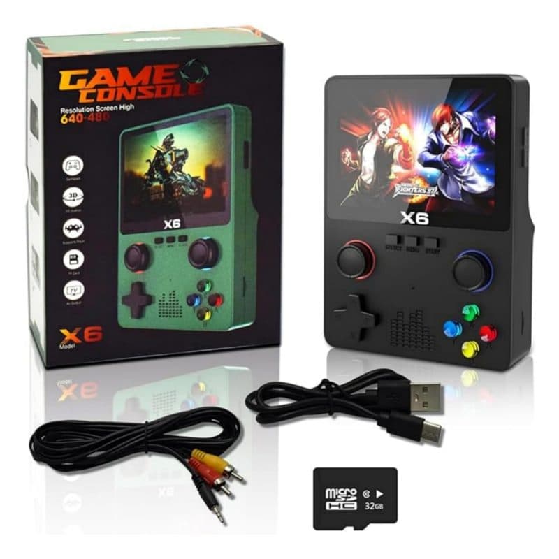 کنسول بازی رترو X6 | حافظه 32 گیگابایت — تصویر ۲