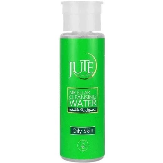 محلول پاک کننده آرایش ژوت JUTE پوست چرب حجم 200 میل