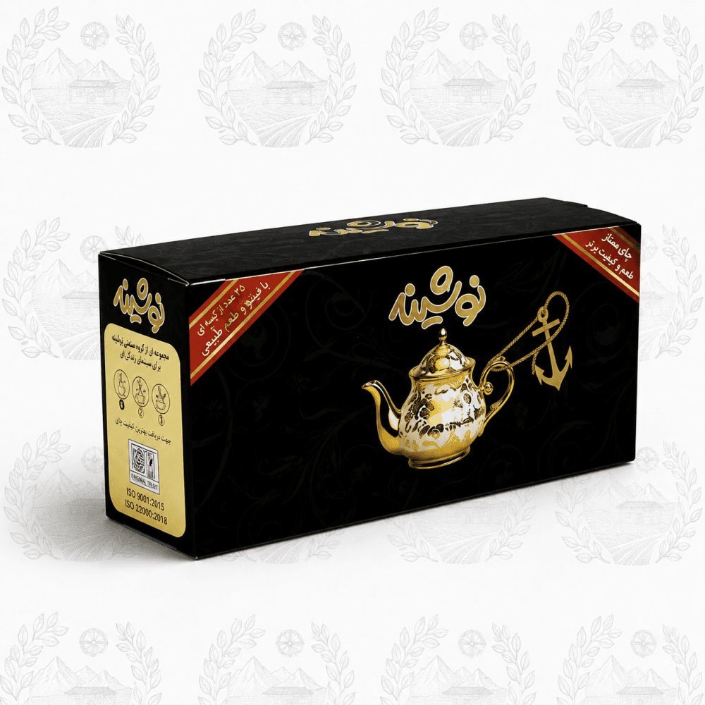 تی بگ انولوپ دار چای سیاه طبیعی نوشینه