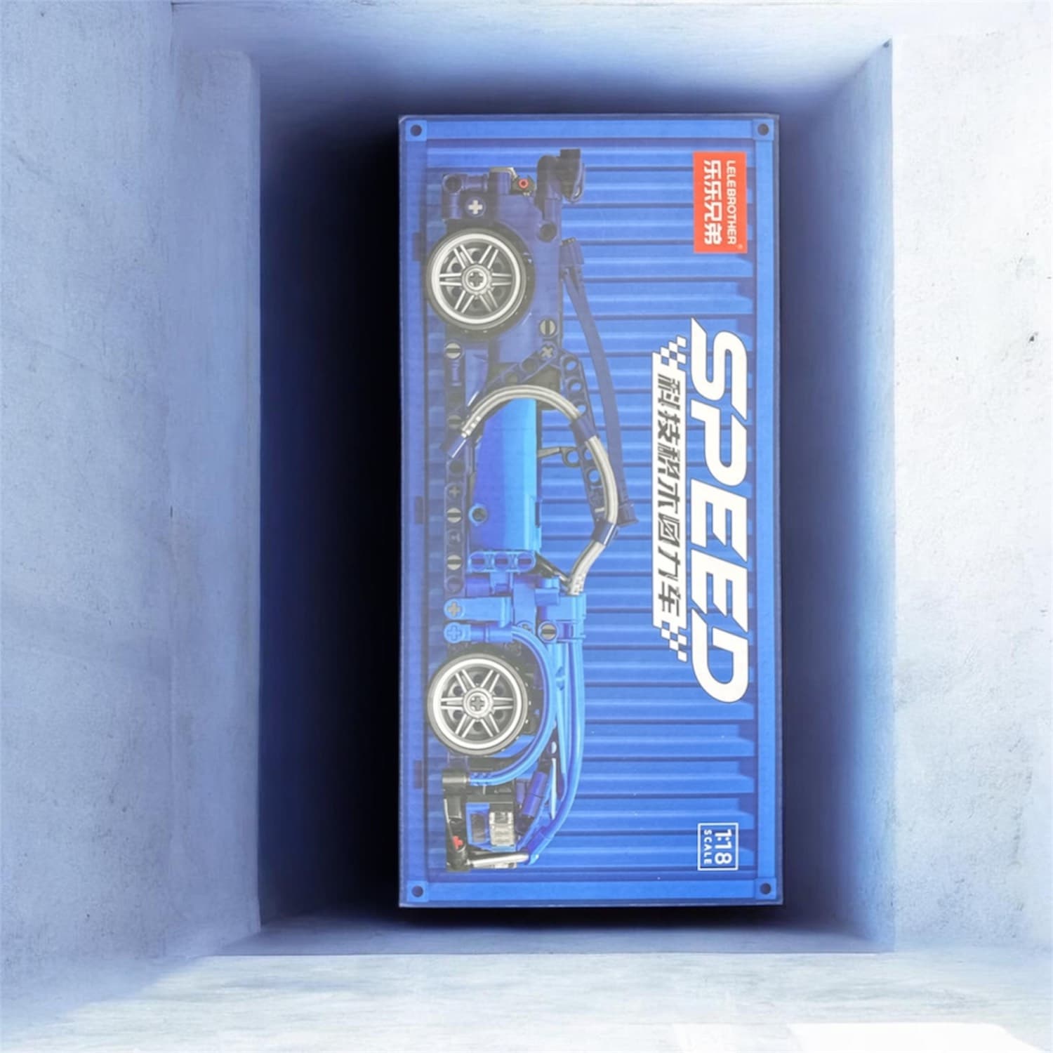 لگو پازلی ماشین speed 473 قطعه کد 90555 — تصویر ۲
