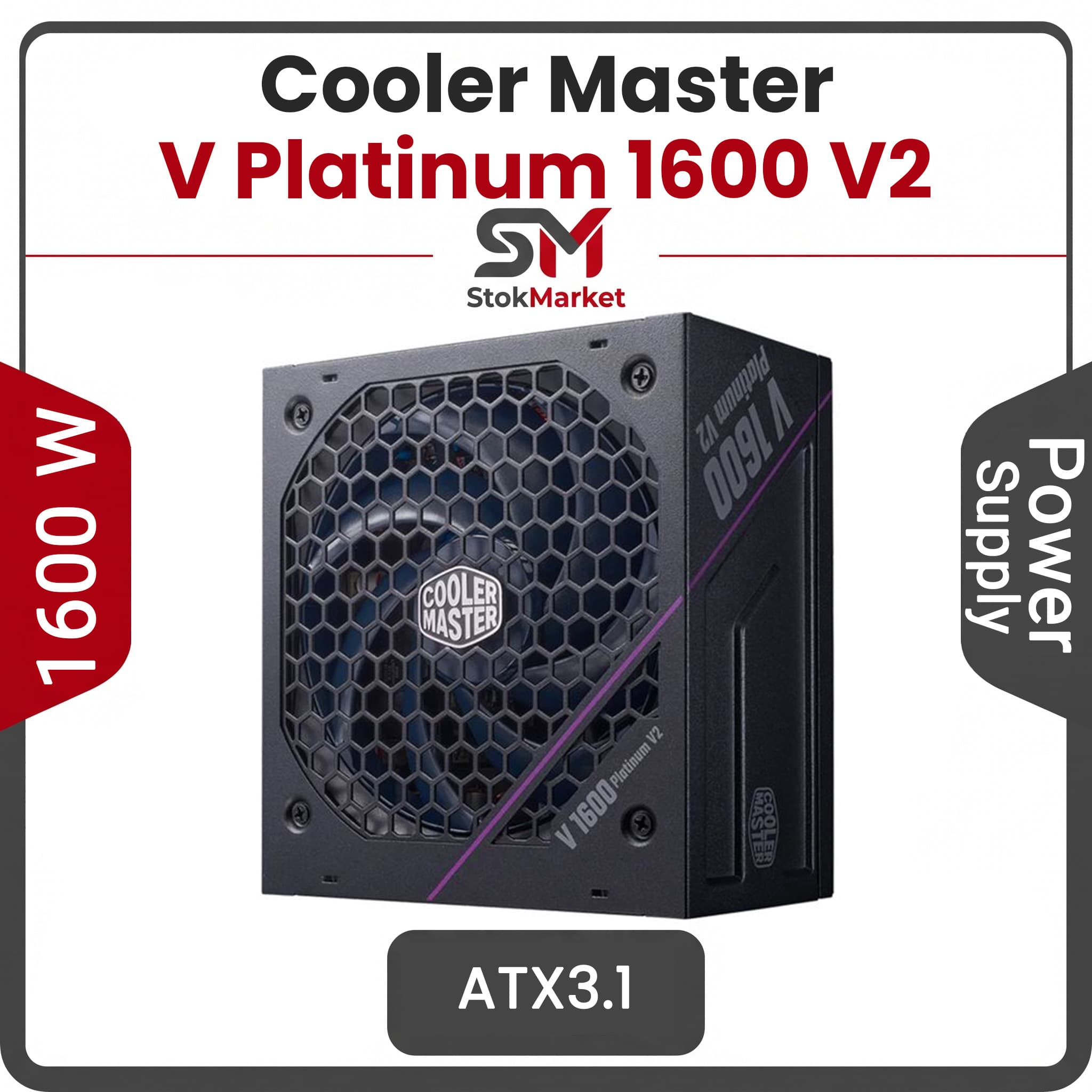 پاور کولر مستر V Platinum 1600 V2 ATX 3.1