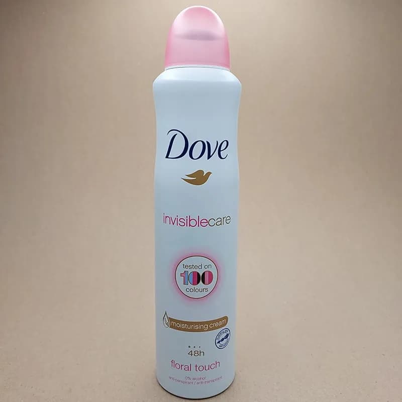 اسپری زنانه داو مدل اینویزیبل کر 250میل Dove invisible care