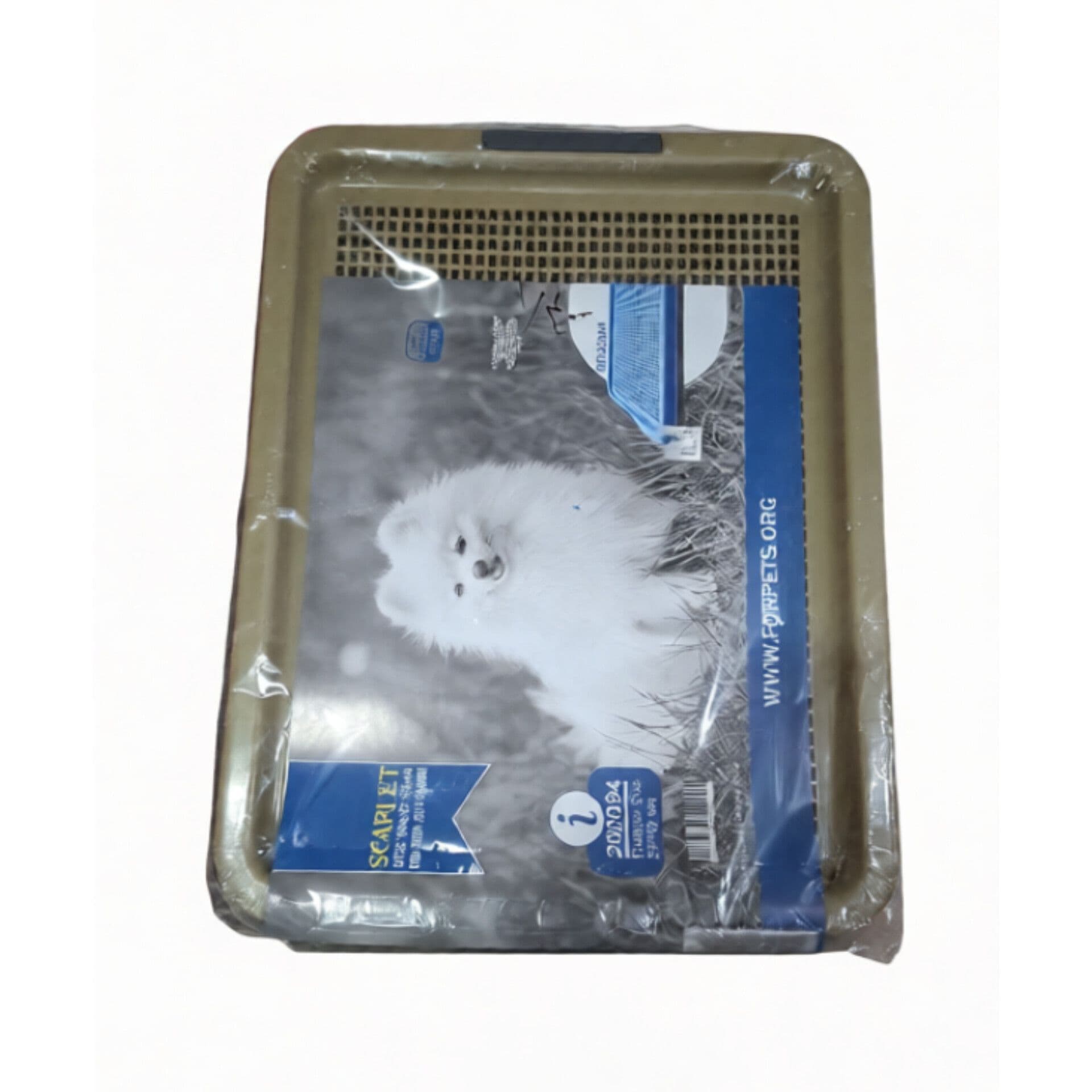 سینی توالت سگ اسکارلت سایز متوسط(ابعاد 50*37 سانتی متر)