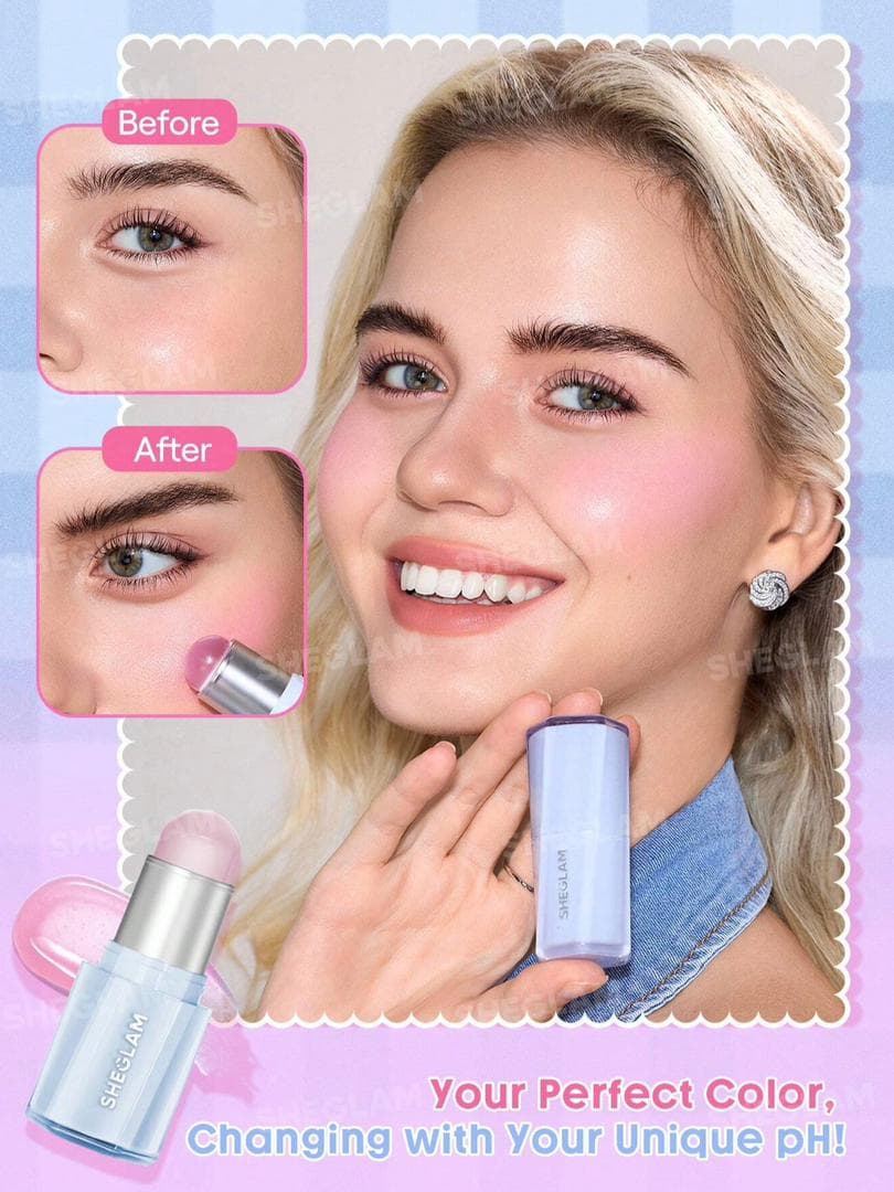 رژگونه استیکی حرارتی شیگلم | SHEGLAM Color Changing Stick Blush — تصویر ۴