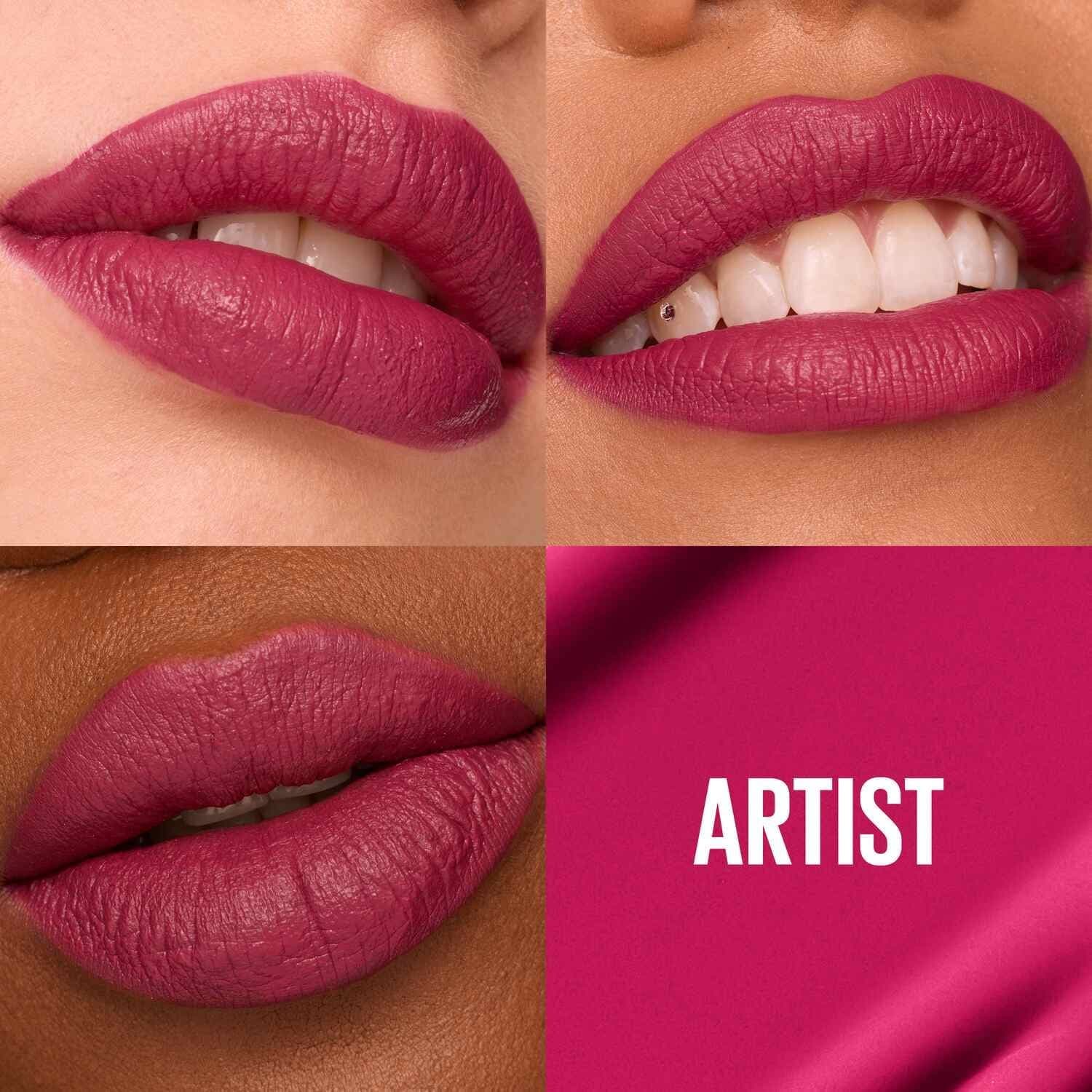 رژ لب مایع مات میبلین Maybelline SuperStay شماره 120 ARTIST — تصویر ۶