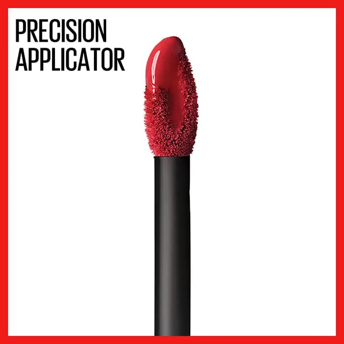 رژ لب مایع مات میبلین Maybelline SuperStay شماره 140 SOLOIST — تصویر ۱۰