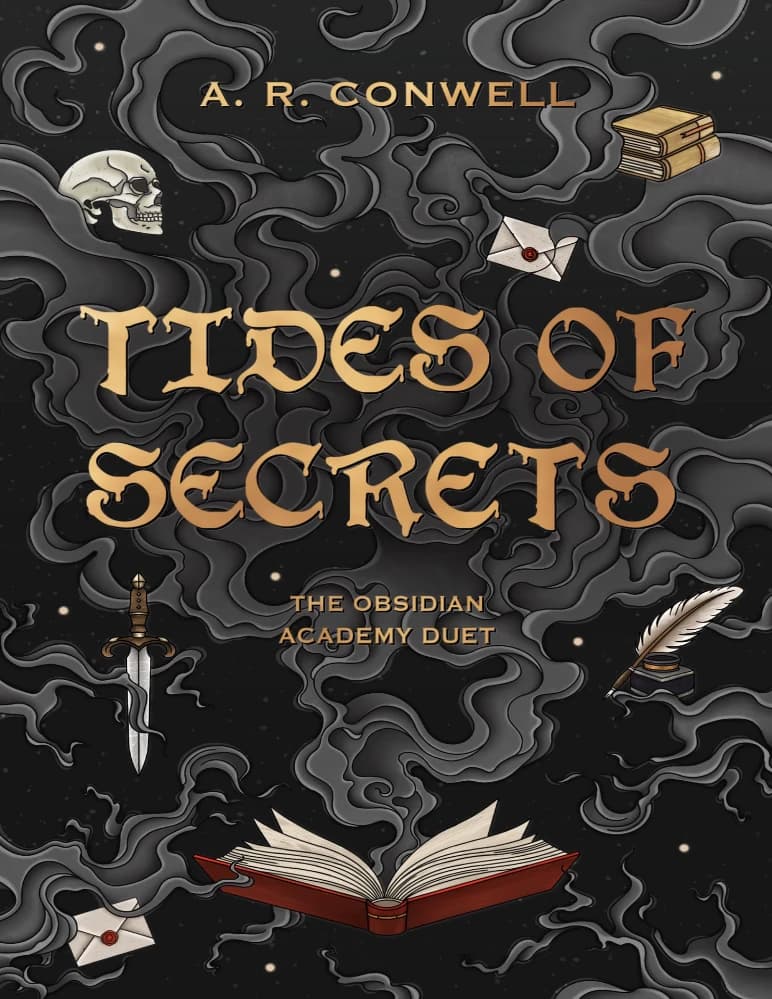 کتاب Tides of Secrets (امواج اسرار) نسخه PDF انگلیسی | نویسنده A R Conwell (ای آر کانول)