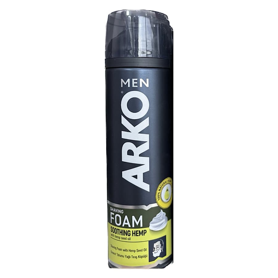 فوم اصلاح صورت ARKO مدل Soothing Hemp