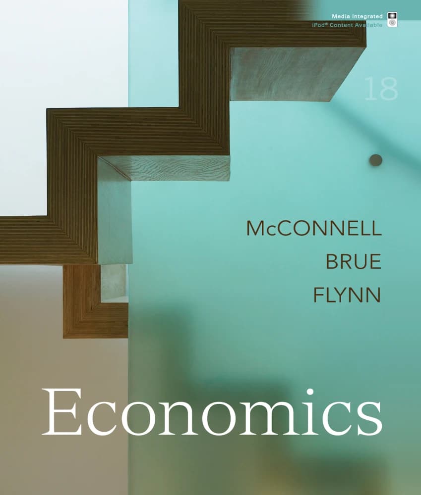 کتاب Economics (اقتصاد) نسخه PDF انگلیسی | نویسنده McConnell (مککانل)