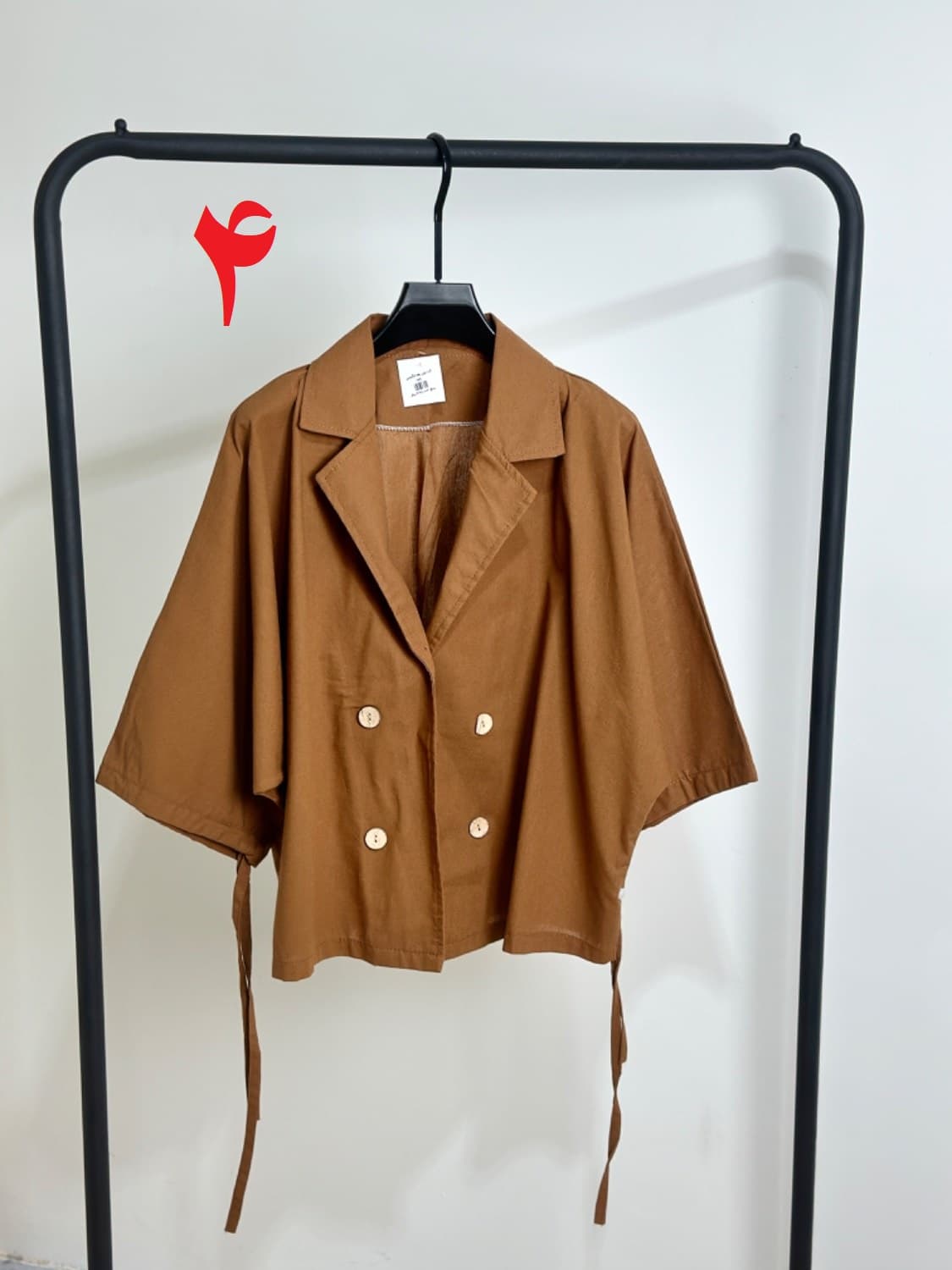 کت لینن یقه انگلیسی کد ۲۶۹۱ — تصویر ۶
