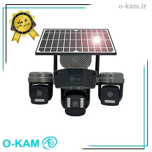 دوربین مینی اسپید دام 3 لنز خورشیدی سیم کارتی اوکم مدل O-Kam TL1-G