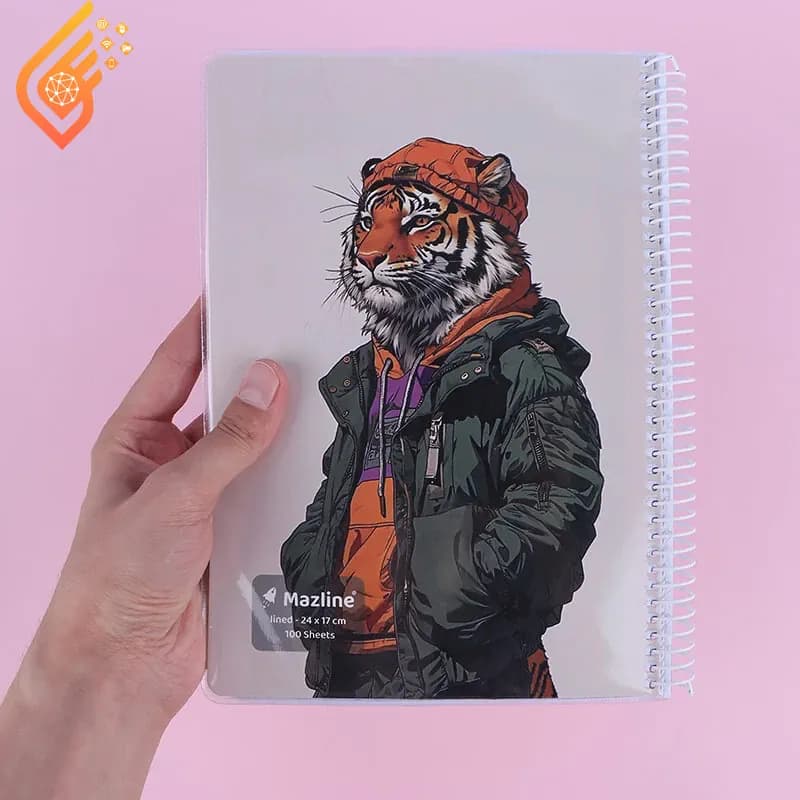 دفتر سیمی 100 برگ مازلاین کد NSM1011145 — تصویر ۳