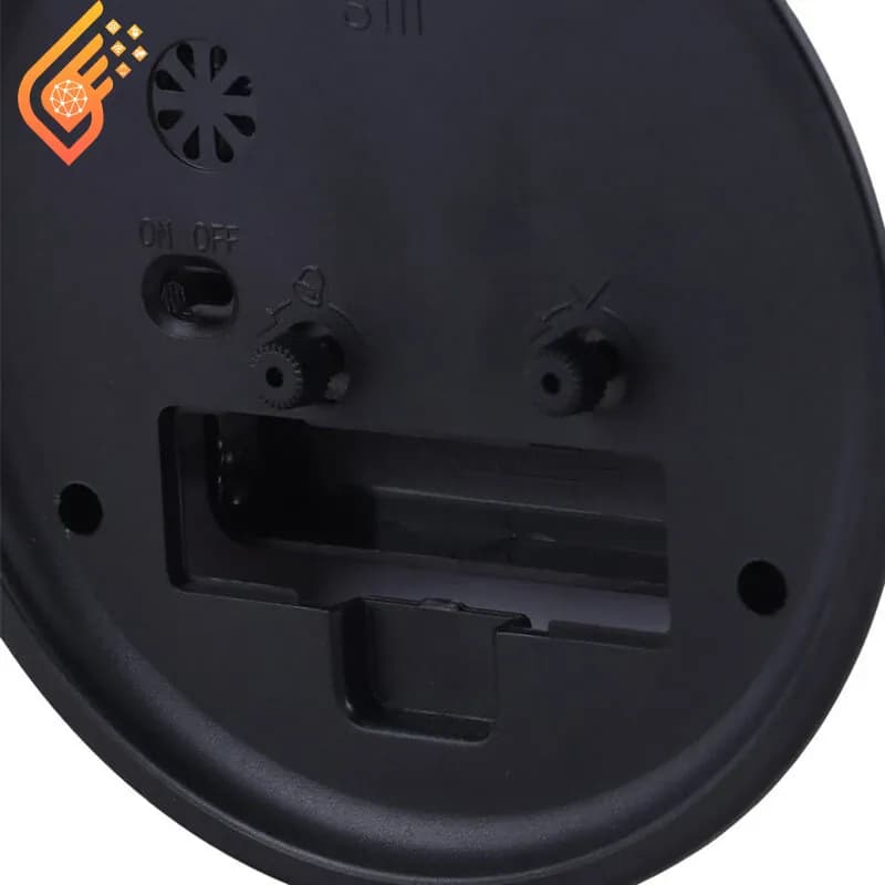 ساعت رومیزی زنگ دار طرح خرگوش HN-298 کد SM064 — تصویر ۵