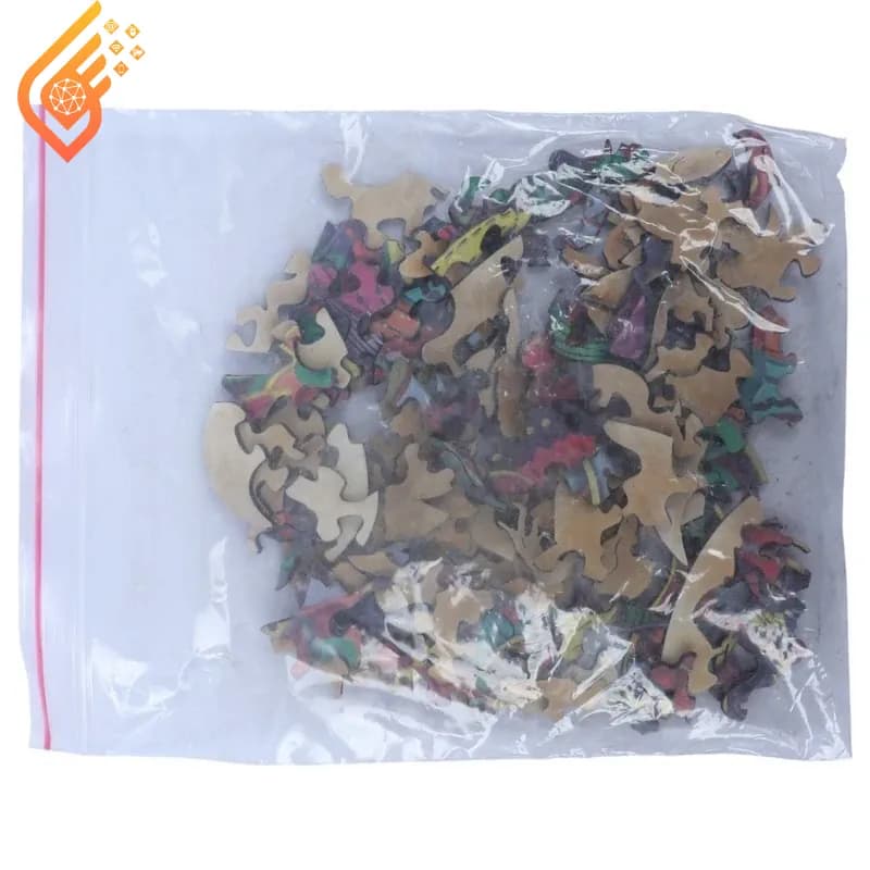 پازل چوبی 112 تکه هزارتو طرح ماهی کد 010994 — تصویر ۳