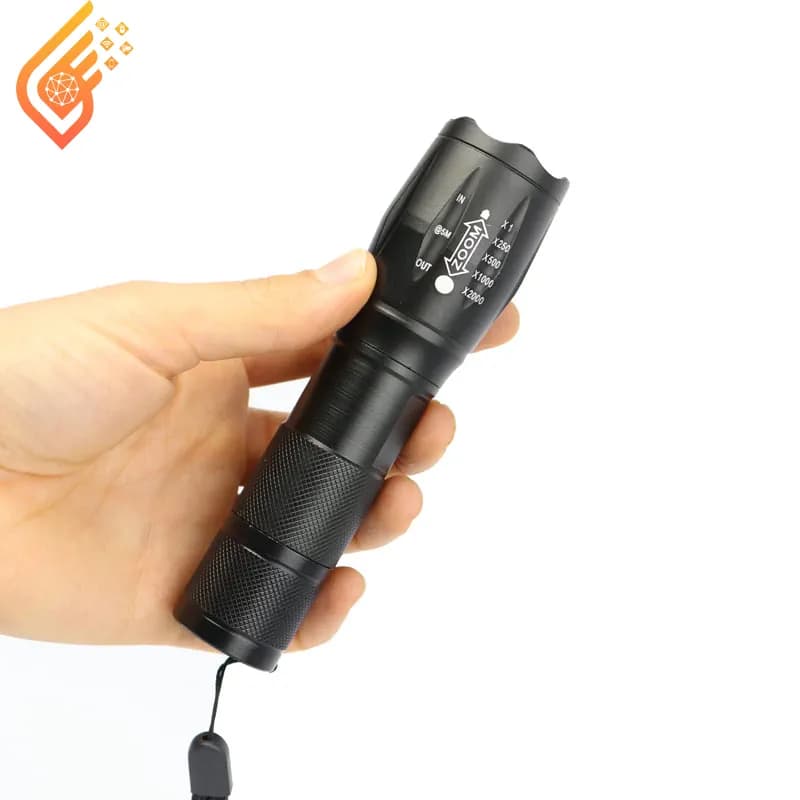 چراغ قوه پلیسی 2 حالته مدل RL-103-T6 جعبه دار — تصویر ۳