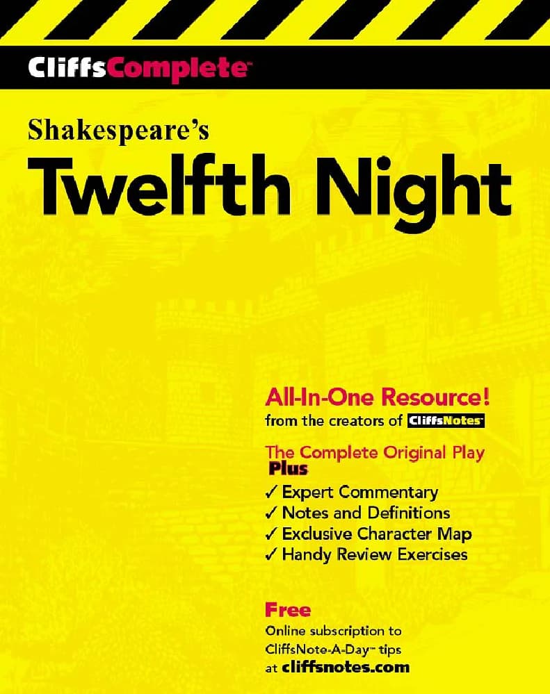 کتاب Twelfth Night (شب دوازدهم، نسخه تفسیری) نسخه انگلیسی PDF | ویلیام شکسپیر (William Shakespeare) | ویرایش باربارا اِی. موات و پل وِرستین (Barbara A. Mowat & Paul Werstine)