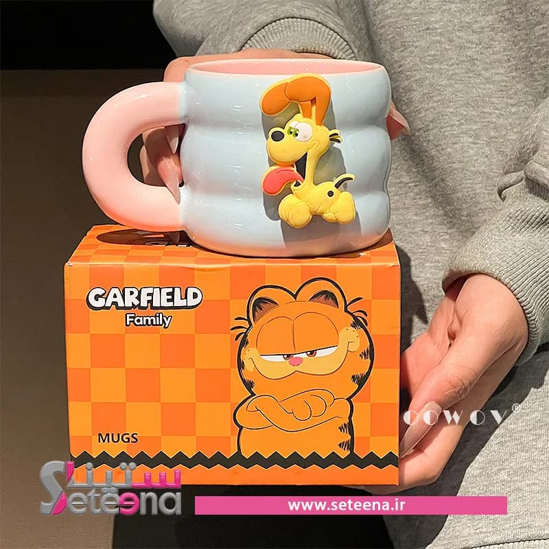 ماگ ساده عروسک دار کد M10022 — تصویر ۲