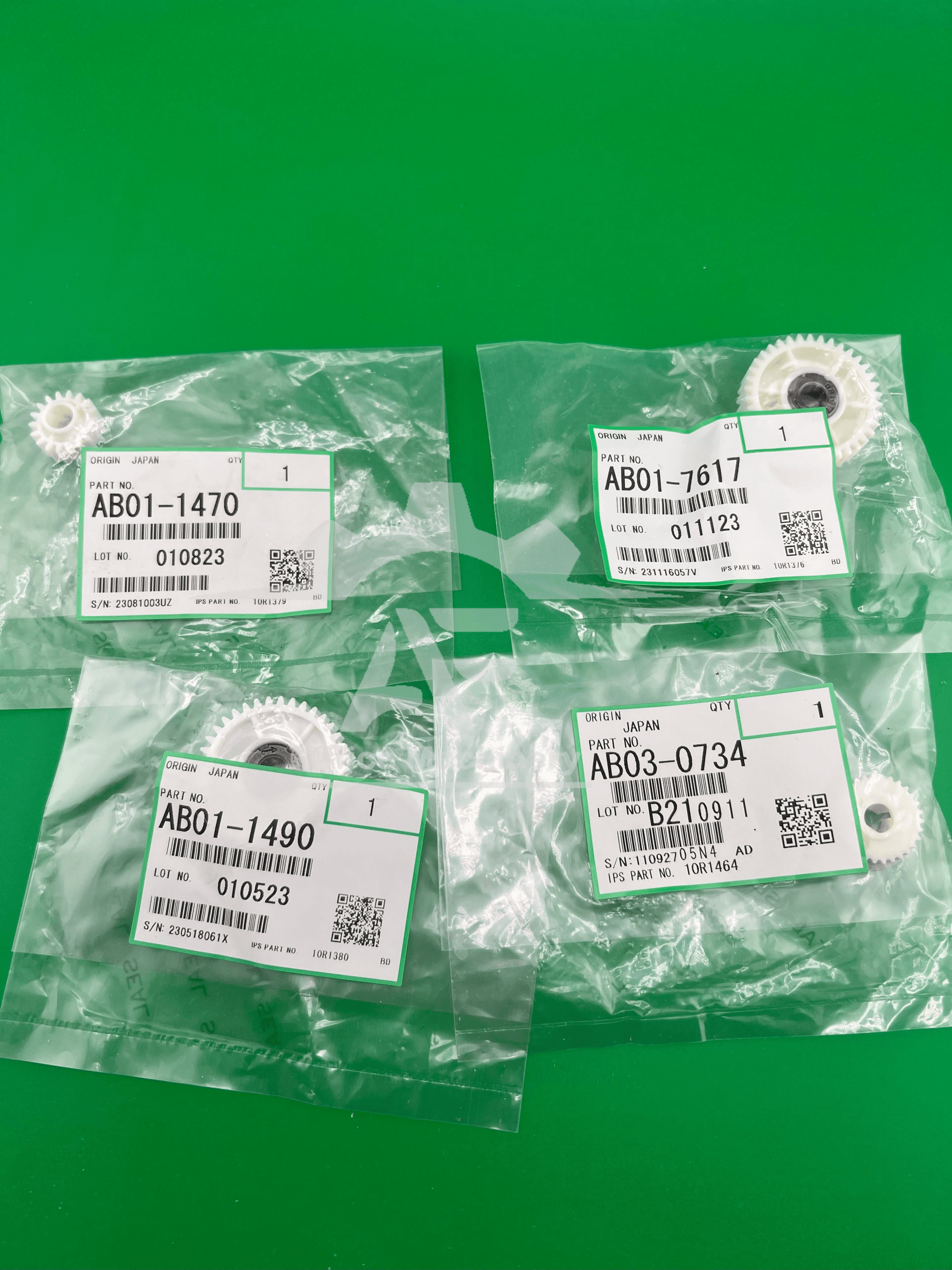 سری چرخ دنده یونیت پیپرفید فابریک ریکو MP 7500 / 8000 — تصویر ۲