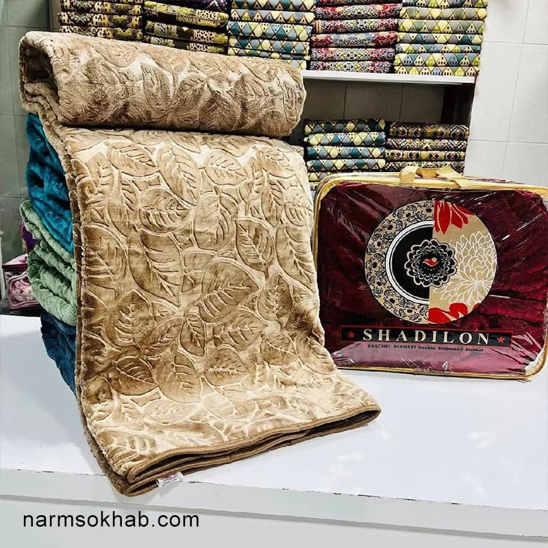 پتو شادیلون دونفره الوان + عمده — تصویر ۴