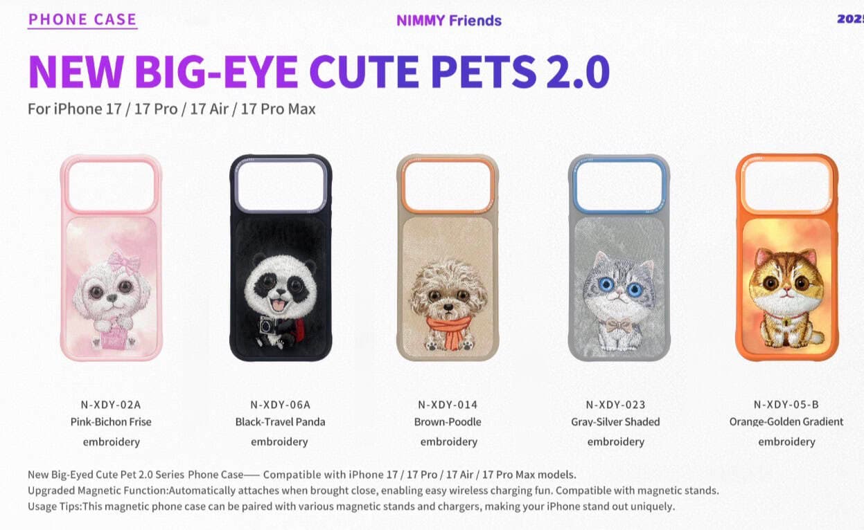قاب گوشی ایفون ۱۷ پرو مکسnimmy new big-eye c4401 (1) — تصویر ۲