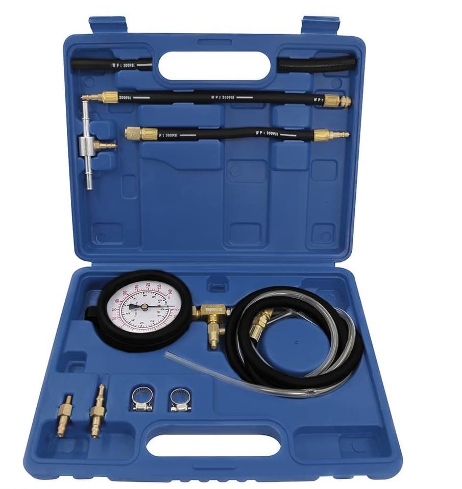 کیت تست فشار روغن موتور بنزینی 0 تا 100 PSI ال کا تولز کد A1039