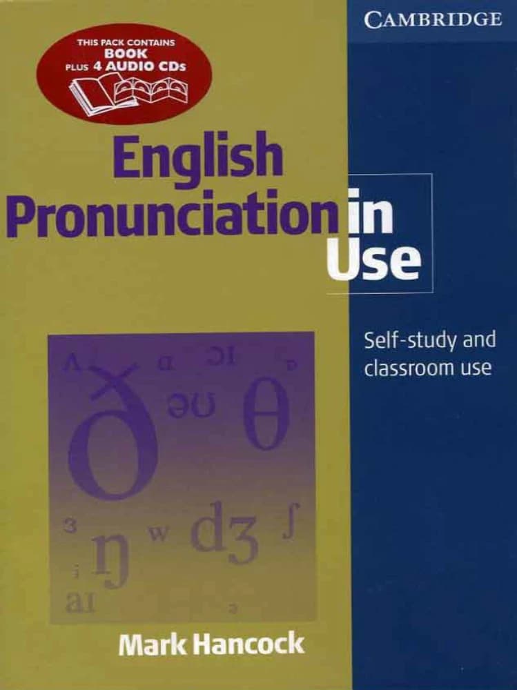 کتاب English Pronunciation in Use – Intermediate (تلفظ انگلیسی در کاربرد – سطح متوسط) نسخه انگلیسی PDF | مارک هنکاک (Mark Hancock)
