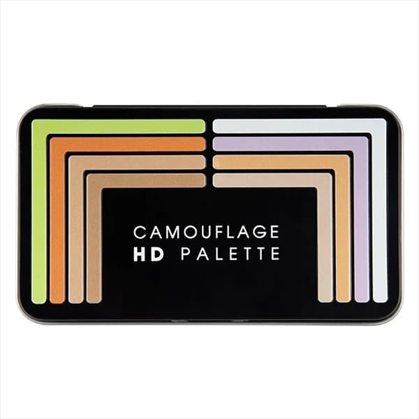 پالت کانتور و کانسیلر Camouflage HD برند فیوچر میکاپ — تصویر ۲
