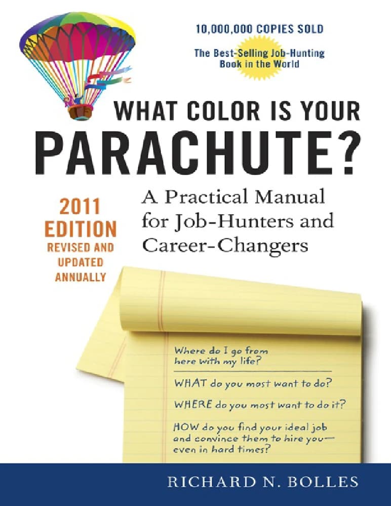 کتاب چتر نجات شما چه رنگی است؟ (What Color Is Your Parachute?) اثر ریچارد نلسون بولز نسخه PDF انگلیسی