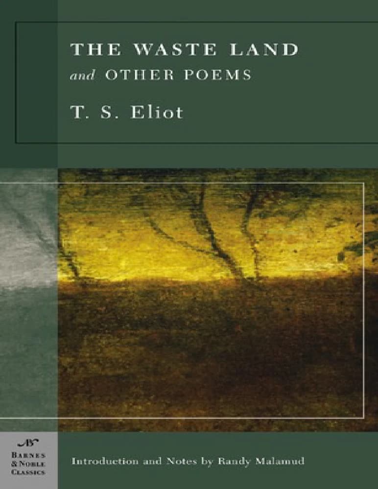 کتاب سرزمین هرز و اشعار دیگر (The Waste Land and Other Poems) اثر تی. اس. الیوت نسخه PDF انگلیسی